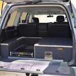 200 Series Landcruiser VX fitted with L1000 EAC-1L drawer and FS-1 fridge slide.