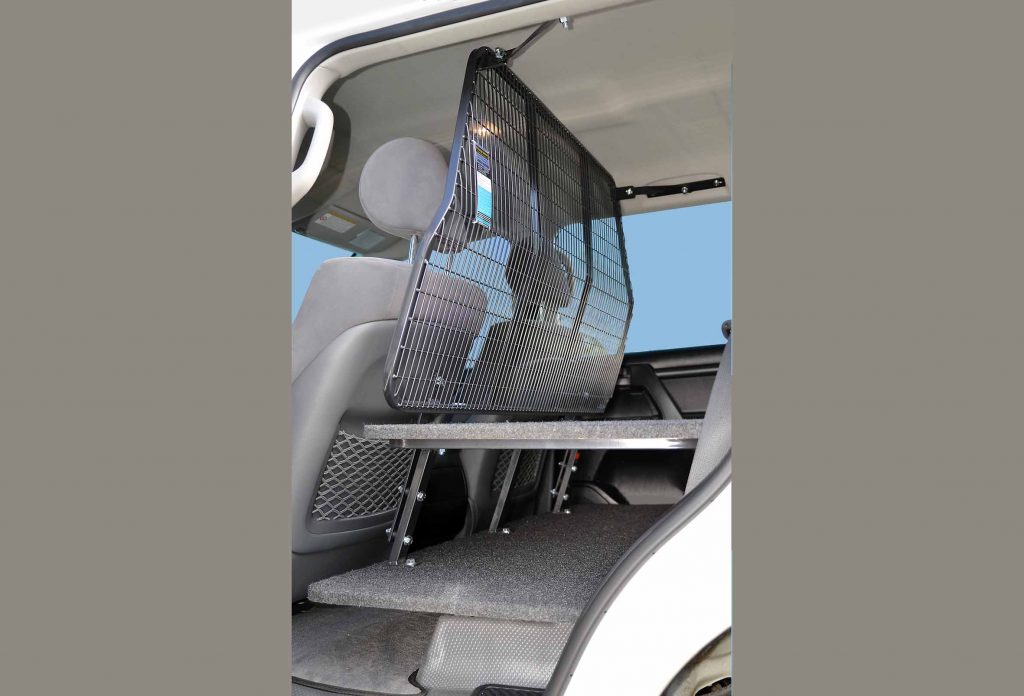 200 Series Landcruiser with Forward Twin Floor and Forward Cargo Barrier